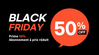 Événement de réduction du Black Friday