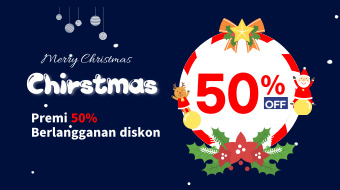 Acara diskon Natal