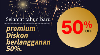 Acara Diskon Selamat Tahun Baru